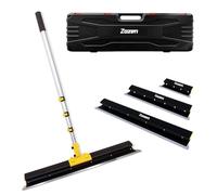 Zozen Drywall Skimming Blade Set with Portable Case, All Body made of Aluminum Alloy, 10"+24"+32" Skimming Blade + Adjustable Extension Handle + Adjustable Angle Holder