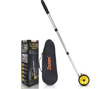 Zozen Measuring Wheel, 4-Inch Measure Wheel - Scalable Length, Measuring Wheel in Feet and Inches, [Up to 10,000Ft] Walking Measuring Wheel with Carrying Bag.