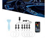 ZOZLYZHYCZ Car Led Interior Lights for Volvo XC60 2008-2025, 6-in-1 car atmosphere lights Multiple Light Modes RGB Ambient Lighting Kit
