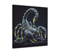 ZOZO HOUSE Black Scorpion Art Poster Wall Art 70 x 70 cm