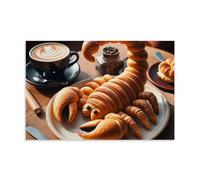 ZOZO HOUSE Bread Scorpion Wall Art 24 x 36 inches (60 x 90 cm)