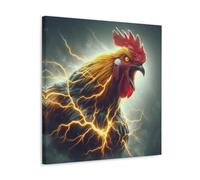 ZOZO HOUSE Chicken Struck by Lightning Wall Art 60 x 60 cm