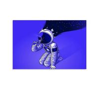 ZOZO HOUSE Desperate Astronaut Poster Decoration 16 x 24 Inches (40 x 60 cm)