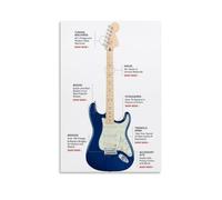 ZOZO HOUSE Electric Guitar Introduction Guide Living Room 24 x 36 Inch (60 x 90 cm)