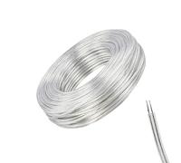ZoZoMaiy 10 Meter 28AWG Electrical Wire, 2 Core Flat Transparent Wire PVC Mains Power Cable, Diameter 3MM, Thickness 1.4MM, Wear-Resistant, Oxidation Resistance for Installing Low-Power Appliances
