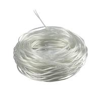 ZoZoMaiy 30M Transparent Electric Cable Clear 2 Core Transparent Wire 28awg Electrical Wire Pvc Mains Electrical Cable Outer Diameter 1.6 * 3.2mm For Small Appliances Led Solar Lights Wall Lamps