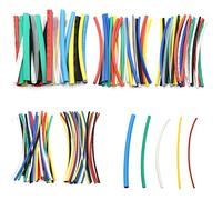 ZoZoMaiy D-Orange 140 Pieces Heat Shrink Tubing Kit, Polyolefin Material, 10 Colors/5 Sizes, 2:1 Shrink Ratio, Electrical Insulation, Waterproof, Easy to Use