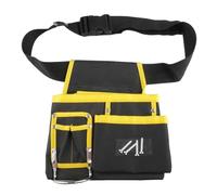 ZoZoMaiy Tool Belt, Tool Pouch, Detachable Adjustable 6 Pockets Magnetic Tool Belts for Men, Oxford Fabric Work Belt Pouch with Hammer Holder, for Electricians, Carpenters & Construction Workers