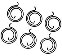 ZOZOSEP Door Handle Hardware Springs Start Doors 2.5 Spool 3 mm Thickness 6 Pieces