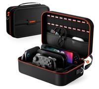 ZOZOVR Switch 2 Carrying Case 2025, with 4Pcs Thumb Grips, 20 Game Card Slots, Portable Travel Hard Full Protection All in One Storage Case for Nintendo Switch 2 Console Pro Controller Accessories