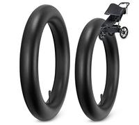ZOZOZO BOB Jogging Stroller Tire Tube Replacement, Front & Rear, 2-Pack | Fits Wayfinder, Alterrain, Revolution & More, Durable, Leak-Resistant Rubber, Easy Install, No Tools Needed, BOB Compatible