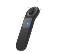 ZOZVO Rechargeable Air Mouse for PC/iOS/Android with Touchpad Wireless PPT Presenter with Bluetooth 2.4G, Works with PowerPoint/Keynote/TikTok/Camera/Kindle App (Black)