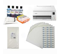 ZP Edibles Printer Kit Compatible for canon pixma TS6350 / TS6351 A4 WiFi -With Scanner & Copy Function - Edible Ink - Wafer Paper - Icing Sheets - Full kit all Included