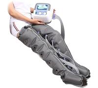 ZPBLWT Air Compression Leg Massager, 6 Cavity Lymphatic Drainage Air Compression Leg Massager Foot Ankles Calf Massage Machine for Circulation Relax and Relieve Muscle Pain