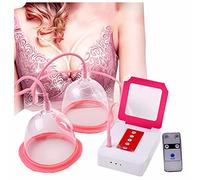 ZPBLWT Breast Enlargement Massager, Breast Enlargement Massager for Promote Breast Development Home Breast Care Device, Keep Breasts Firm and Elastic, With Remote Control