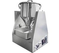 ZPBLWT Cone Shape Dry Powder Mixing Machine, 360° Forward Reverse Dry Powder Blending Machine, 304 Stainless Steel Build, 0-33 Rpm Speed Control, One Button Switch, Easy to Clean