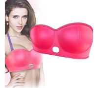 ZPBLWT Electric Breast Massage Bra, USB Wireless Hot Compress Breast Enhancer, 3 Levels of Temperature Adjustment, Improve Breast Sagging After Childbirth