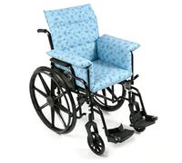 ZPBLWT Integrated Wheelchair Cushion | Pressure Reducing Wheel Chair Cushion with Back Support | Pain Relief and Anti-Decubitus Cushion for Elderly People | Washable