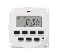 ZPC1CS81 1 Second Interval 5V 12V 110V 220V Power Supply 7 Days Weekly Programmable Digital Electronic Light Daily Timer Switch