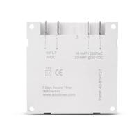 ZPC1CS81 1 Second Interval 7 Days Daily Programmable Digital Electronic DC 24V Automatic Gate Time Switch