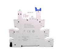 ZPC1CS81 10Pcs 41F-1Z-C2-1 HF41F 5-ZS 12-ZS 24-ZS 5V 12V 24V 230V 6A 1CO Slim/SSR Relay Mount on Screw Socket with LED Wafer