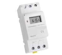 ZPC1CS81 2PCS 35mm Din Rail Digital Timer Switch 220VAC 16A Time Relay Electronic Weekly 7 Days Industrial Programmable Conctroller