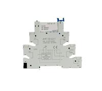 ZPC1CS81 5PCS 10PCS Din Rail Slim Relay Module 41F-1Z-C2-1 Integrated PCB Mount Power Relay Relay Holder 12V 24V ACDC Relay Socket 6.2mm