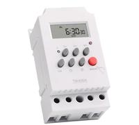 ZPC1CS81 Din Rail Digital Weekly Timer 12V DC Input 7 Days Programmable 24hrs MINI TIMER SWITCH Time Relay Output Load High Power 30A