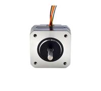 ZPC1CS81 High Temperature Nema 17 Stepper Motor 16Ncm 1A 4-Lead 17HS08-1004S Motor Insulation Class H 180℃ for CNC Extruder 3D Printer