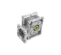 ZPC1CS81 NMRV040 Worm Gear Reducer Reduction Ratio 5:1 to 100:1 Input 14mm Shaft for NEMA 24 34 Stepper Motor CNC(Ratio 7.5 to 1,For nema32)