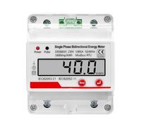ZPC1CS81 Single Phase AC 230V 60A Electricity Energy Meter KWH RS485 Modbus RTU Communication Pulse Output Power Consumption