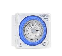ZPC1CS81 Tb37 Mechanical Din Switch Timer 110v or 220v 15 Minute Adjustable Manual or Automatic Control