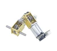 ZPC1CS81 Worm Gear 1218-N20 DC Encoder Reduction Motor Single/Dual Shaft 3V 6V12V Micro Low-speed