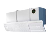 ZPDMJEO Air Conditioner Deflector,Wind Direction Regulator,Wall-mounted Air Conditioner,Adjustable Length And Angle,Prevents Direct Blowing,Enhances Circulation