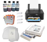 ZPEDIBLES Complete kit set compatible with Canon Pixma TS705 Colour Inkjet wifi Printer, complete edible printing bundle kit set