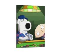 ZPEFGJUON Family Guy Poster Poster Decorative Painting Canvas Wall Posters And Art Picture Print Modern Family Bedroom Decor Posters 12x18inch(30x45cm)
