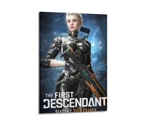 ZPEFGJUON The First Descendant Void Chaser Poster Decorative Painting Canvas Wall Posters And Art Picture Print Modern Family Bedroom Decor Posters 24x36inch(60x90cm)