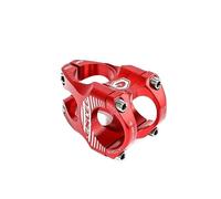 Zpengtai Cycling Stems Bicycle Handlebar Stem Mtb Power Short 35mm Adjustable Bridge Road Mountain Bike Table 31.8 Riser 28.6 Pipe Cycling(XR350 red)