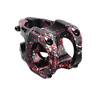 Zpengtai Cycling Stems Bicycle Handlebar Stem Ultra Light Hollow 35MM Lightweight High Strength Speed Drop Riser Mountain Bike(Red White)