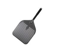 Zpengtai Pizza Paddle 10 12 13 14 16 Inch Big Pizza Perforated Shovel Paddle Short Handle for Oven Turning Peel Kitchen Tools Nonstick Pizza Baking Tray(12inch 58cm)
