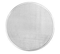 Zpengtai Pizza Plate Pizza Baking Screen Aluminum Round Shaped Pastry Bake Tray Seamless Heat Resistant Pie Net Tools for Bakery 9 Inch Large(8 Inch)