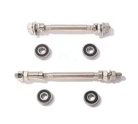 Zpengtai Quick Release Skewer 140/180mm Mountain Bike Front Rear Wheel Hub Axle With 2 Bearings MTB Bicycle Spindle Shift Shaft Lever Cycling Replacement Part wheel