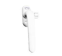 Zpengtai Window Handles Aluminum Alloy Universal Child Safe Security Window Door Sash Lock Anti-Theft Lock Safety Lever Handle Sash Latch Hardware Window Handle(White Left)