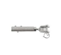 Zpengtai Wire Rope Clamps For 12mm Cable Railing Kit Wire Rope Fork Jaw Tension Terminal Fitting Toggle Anchor With Hexagon Grub Screw Bolts clip