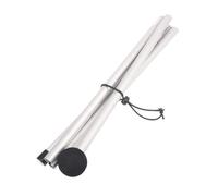 ZPFDSG Tent Poles 1Pc 5Section 1.6/2M Tent Poles Aluminum Alloy Adjustable Support Pole Foldable Beach Canopy Shelter Tarp(1.6M flat tip)