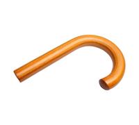 ZPGVWXKO Universal J Hook Handle Parts for Easy Installation on Umbrellas, Wood Brown