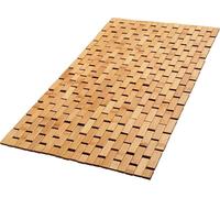 ZPirates Natural Bamboo Wood Bath Mat - Large, 34 x 18 Inches (L x W) Foldable Bathmat, Accessories for Bathroom Sauna Spa Tub and Outdoor
