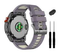 ZPJPPLX 20mm Quick fit band Compatible with Garmin Fenix 8 AMOLED-43MM/7S 6S Pro/7S/6S 5S/5S Plus Watch Band,Soft Silicone Straps for Approach S70 42mm/Descent Mk3 3i 43mm/Mk2S/epix Pro 42MM