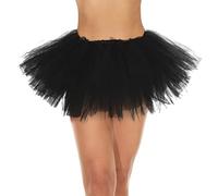 ZPLASK Black Tutu, Tutu Skirts for Women, Tutu, Black Tutu Skirts, Tulle Skirt for Dress-Up Parties Cosplay Ballet Dance Costume for Women and Teens