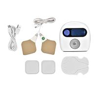 ZPLKKYGR Low Frequency Pulse Massager for Muscle Relaxation, Portable Electric Device with Heat, 20 Modes for Shoulder Back Leg